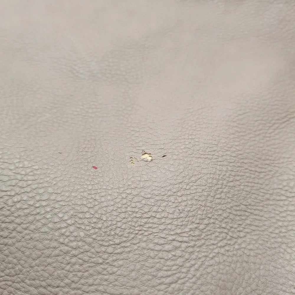 Steve Madden Tote‎ Womens Beige XL Crossbody Satchel Removeable Strap Pockets